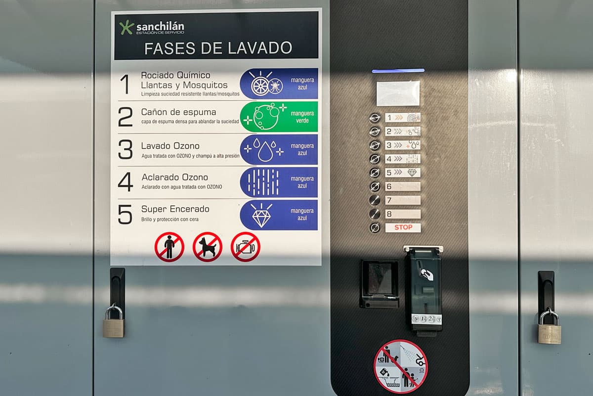 Sanchilán máquinas de lavado con ozono